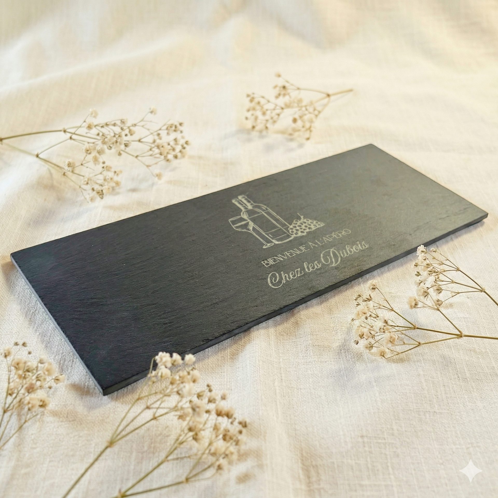 Planche ardoise rectangle